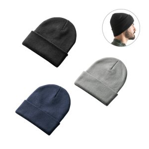 CARL. Gorro unissexo em poliéster reciclado (100% rPET)