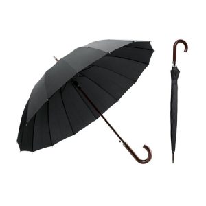 HEDI. Guarda-chuva de 16 varetas em pongee 190T com abertura automática