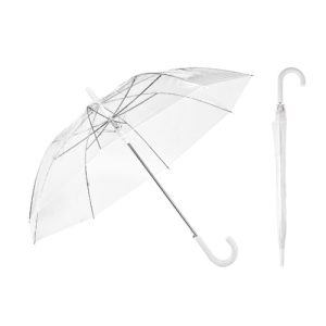 NICHOLAS. Guarda-chuva transparente em POE com abertura automática