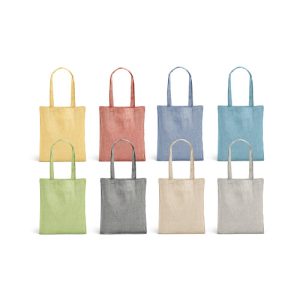 RYNEK. Saco com algodão reciclado (70%) e poliéster (30% rPET) (140 g/m²)