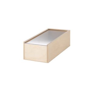 BOXIE CLEAR M. Caixa de madeira M