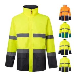 VL THEMIS LARGE. Parka bicolor (190g/m²), em poliéster (100%), com revestimento em PU