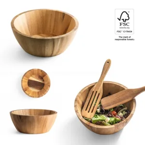 SAGE. Saladeira em madeira de acácia