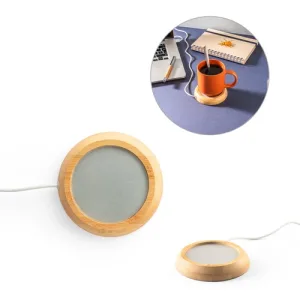 GATES. Aquecedor de canecas com corpo em bambu